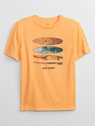 Kids Interactive Graphic T-Shirt | Gap Factory