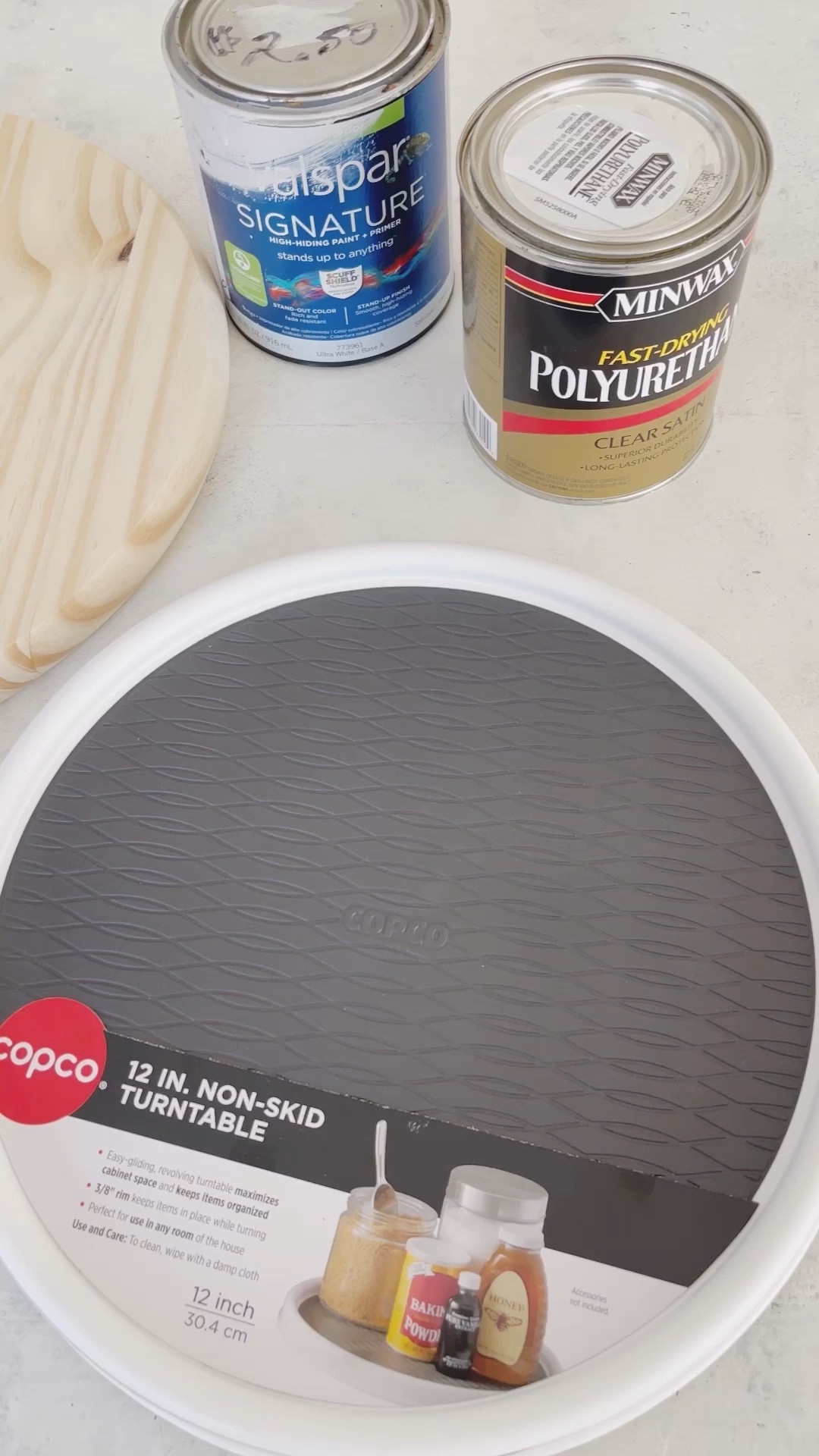 Make your own DIY Lazy Susan. Such an easy and satisfying little project. 

#LTKunder50 #LTKhome #LTKstyletip