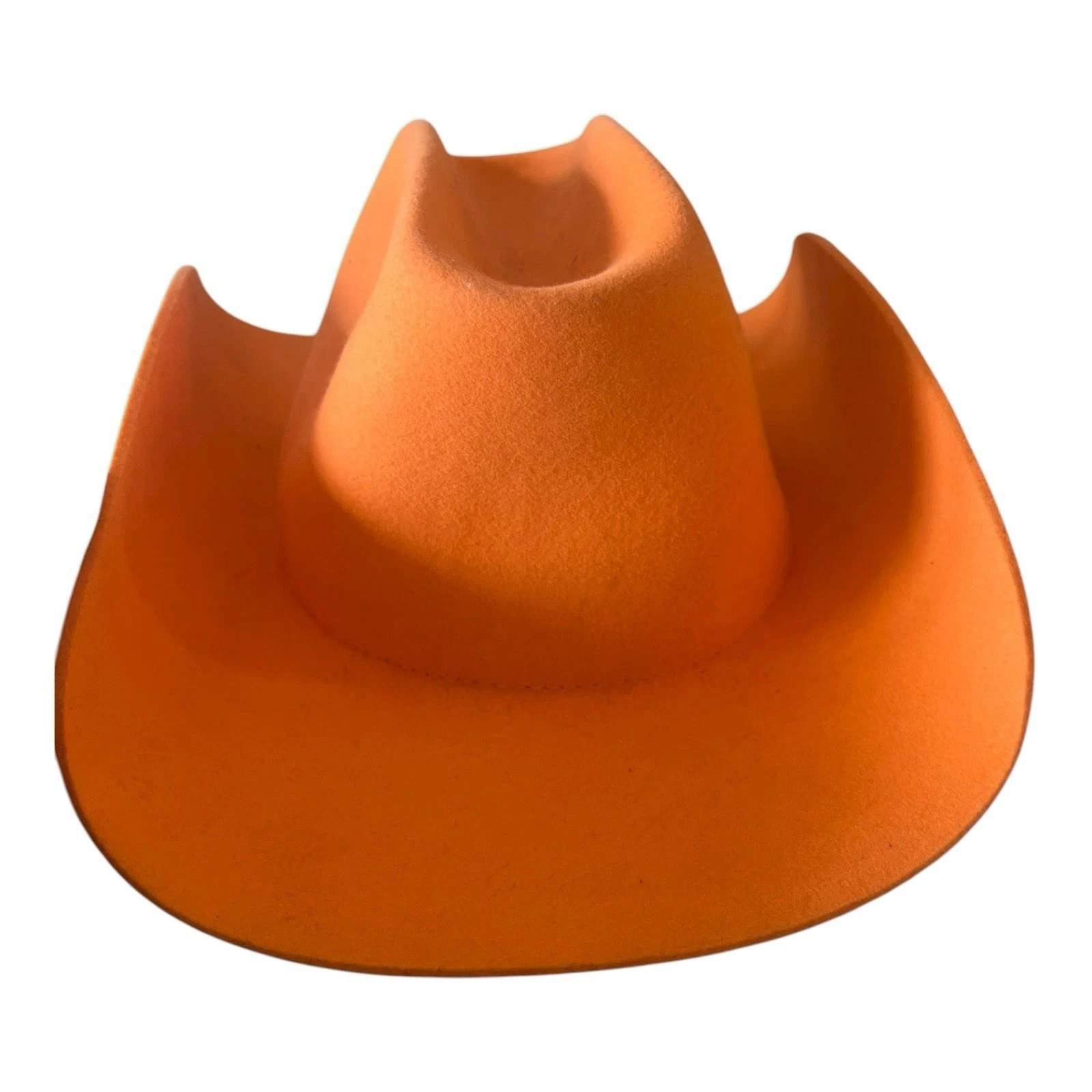 Hurricane Lab Harvey Orange Wool Cowboy Hat M Portugal Handmade Western | eBay | eBay US
