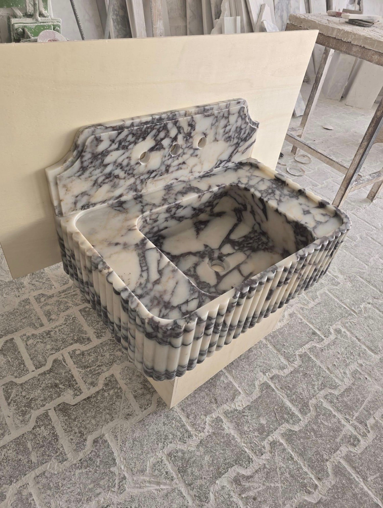 Obsessed with this marble sink for the new house 💕￼

#LTKHome