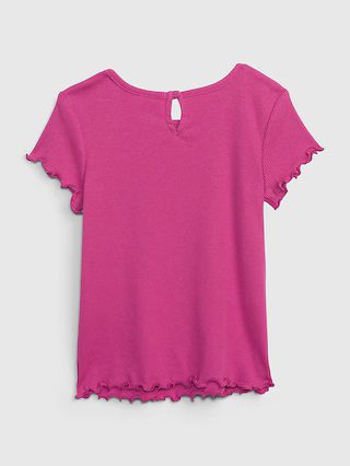 Toddler Ribbed-Knit T-Shirt | Gap (US)