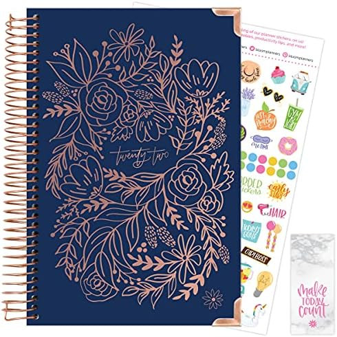 HARDCOVER bloom daily planners 2022 Calendar Year Day Planner (January 2022 - December 2022) - Passi | Amazon (US)