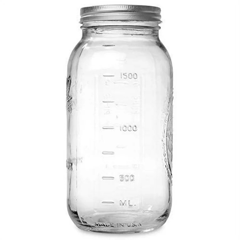 1 Ball 64oz Wide Mouth Half Gallon Mason Jar | Walmart (US)