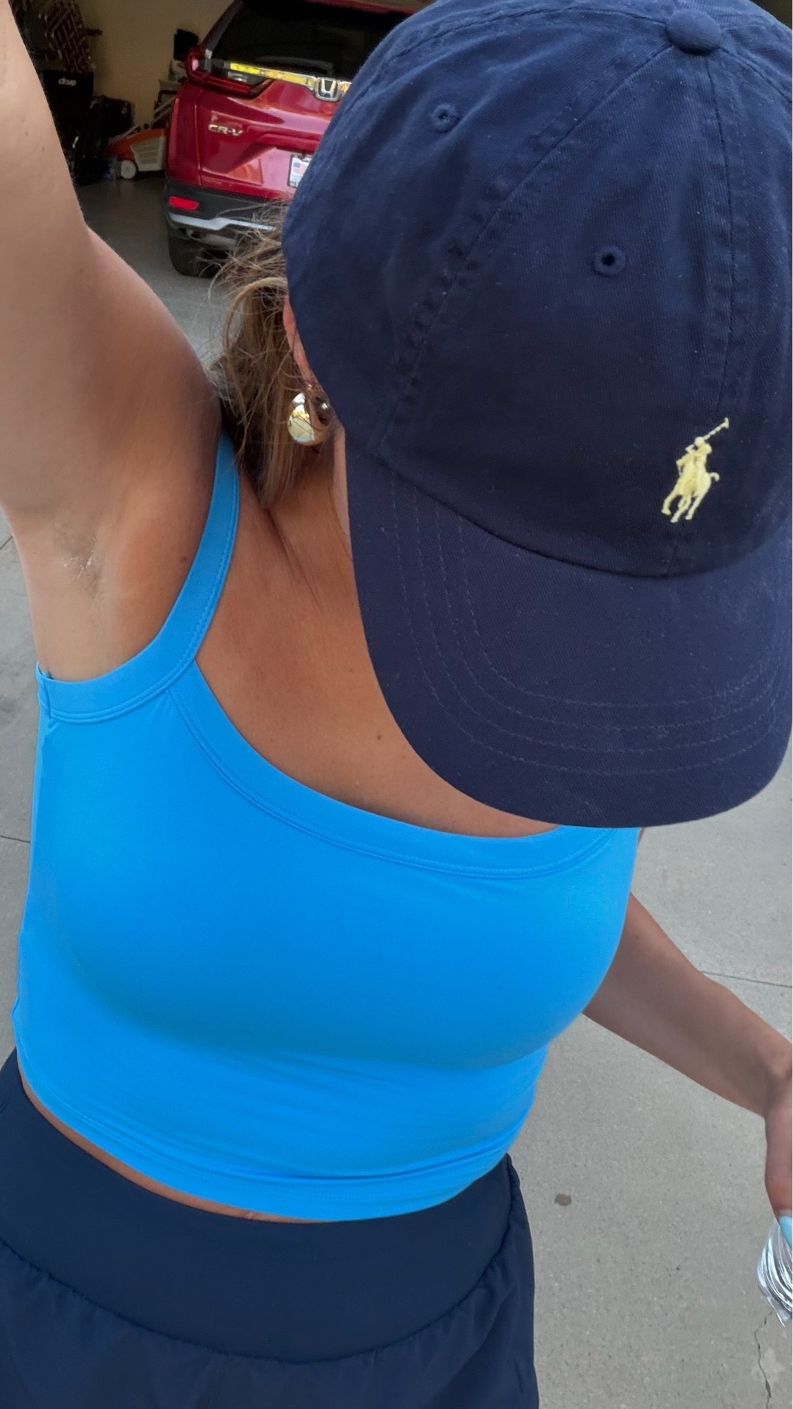 Casual athleisure outfit 🩵

Blue tank & shorts on sale for Amazon prime day

#LTKootd #LTKSaleAlert #LTKActive