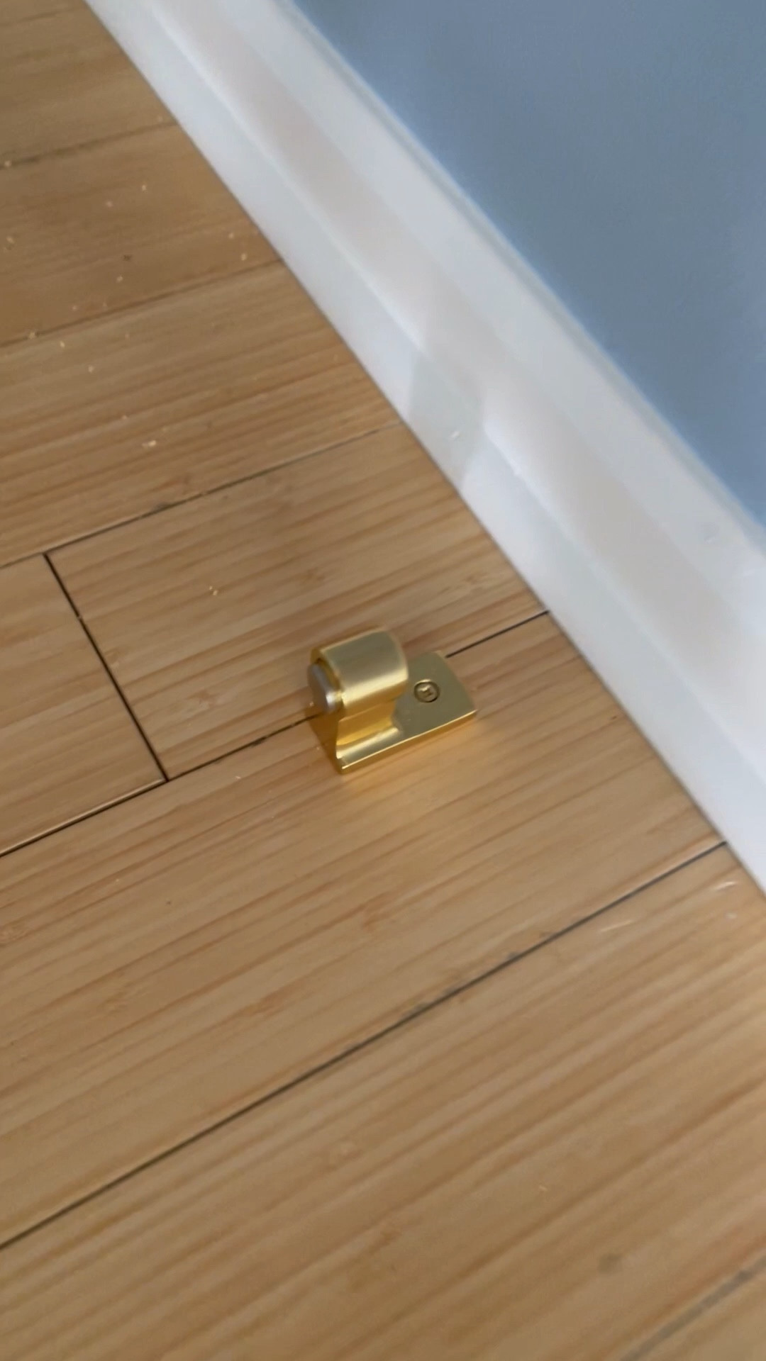 Solid brass door stop - floor mount 

#LTKHome