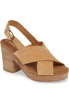 Ibiza Platform Slingback Sandal | Nordstrom
