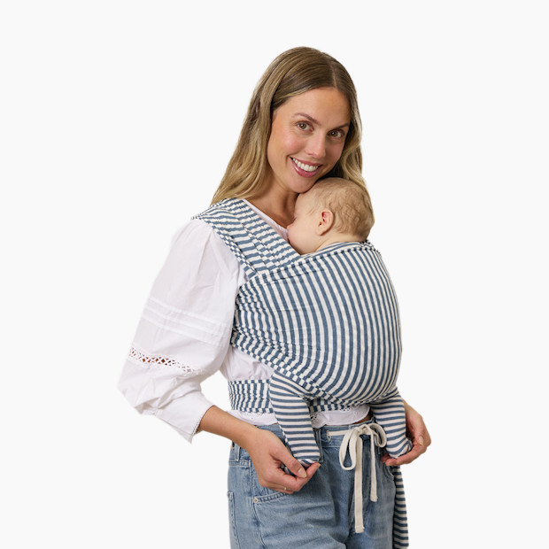 Solly Baby Wrap Carrier in Chambray Stripe | Babylist