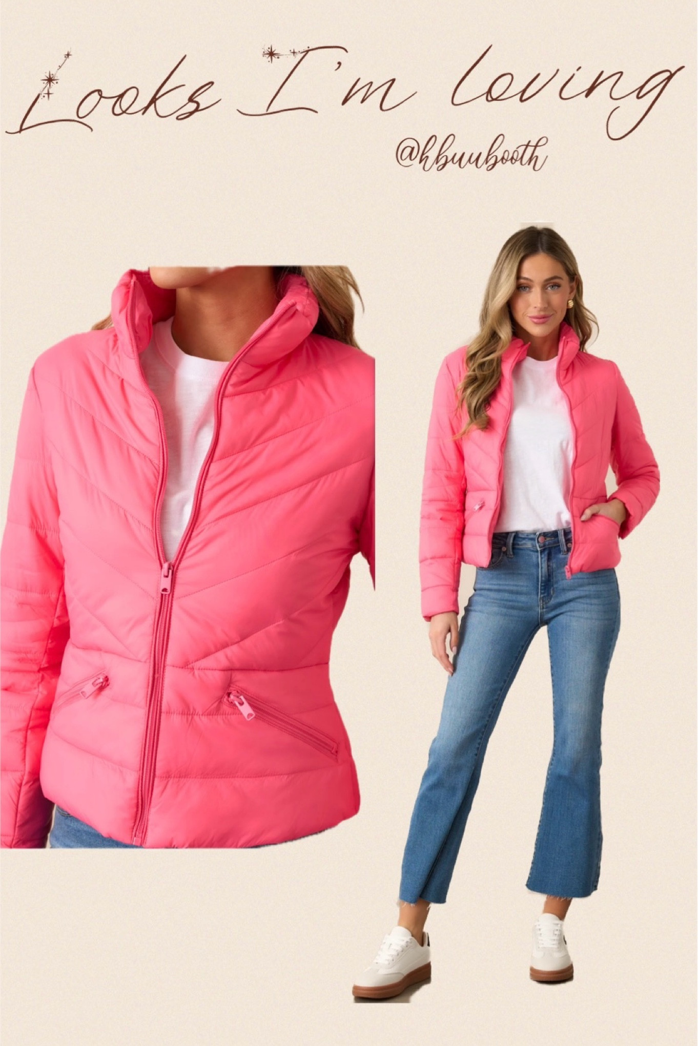 Pink puffer jacket 


#LTKFindsUnder50 #LTKSeasonal #LTKStyleTip