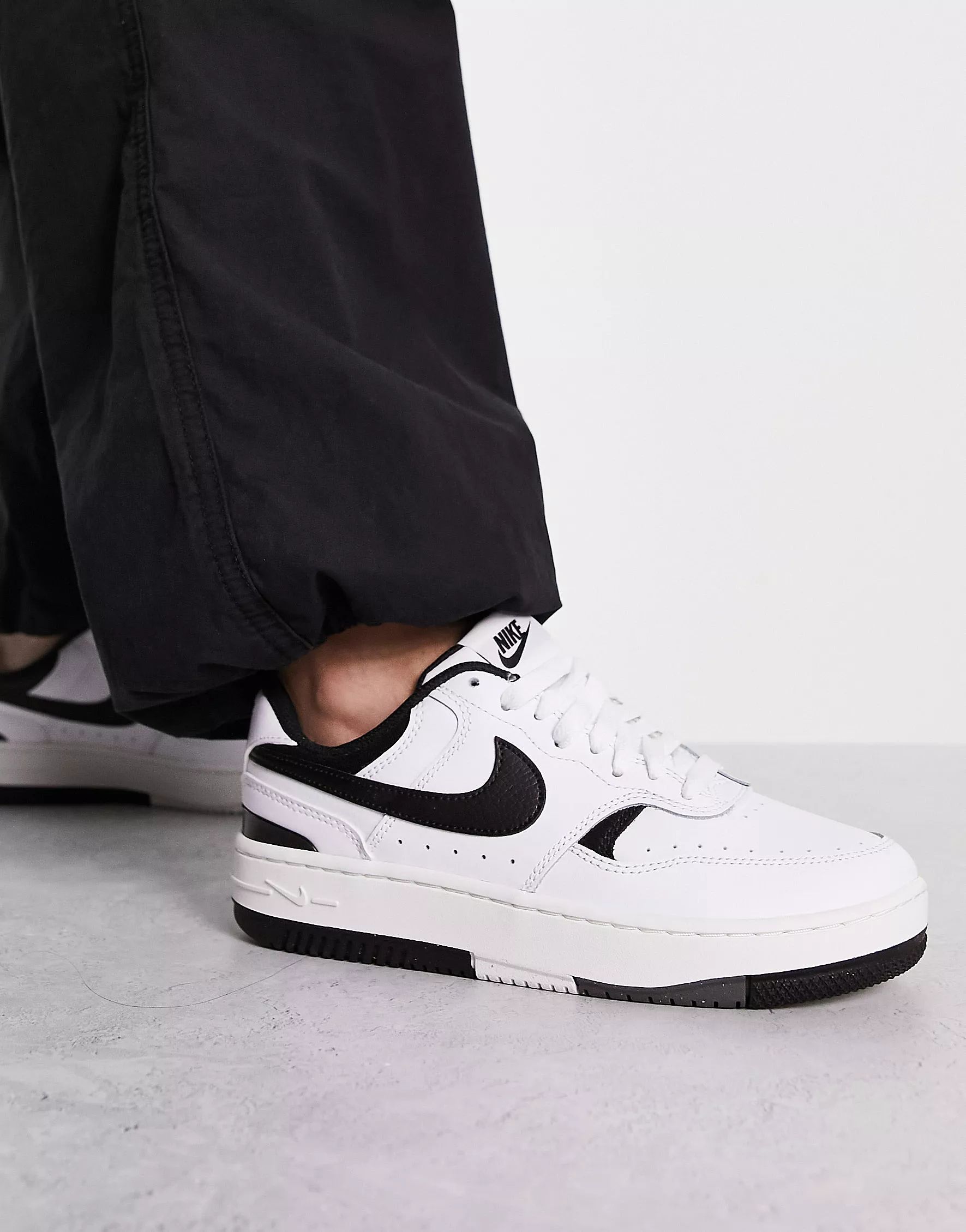 Nike Gamma Force sneakers in white & black | ASOS (Global)