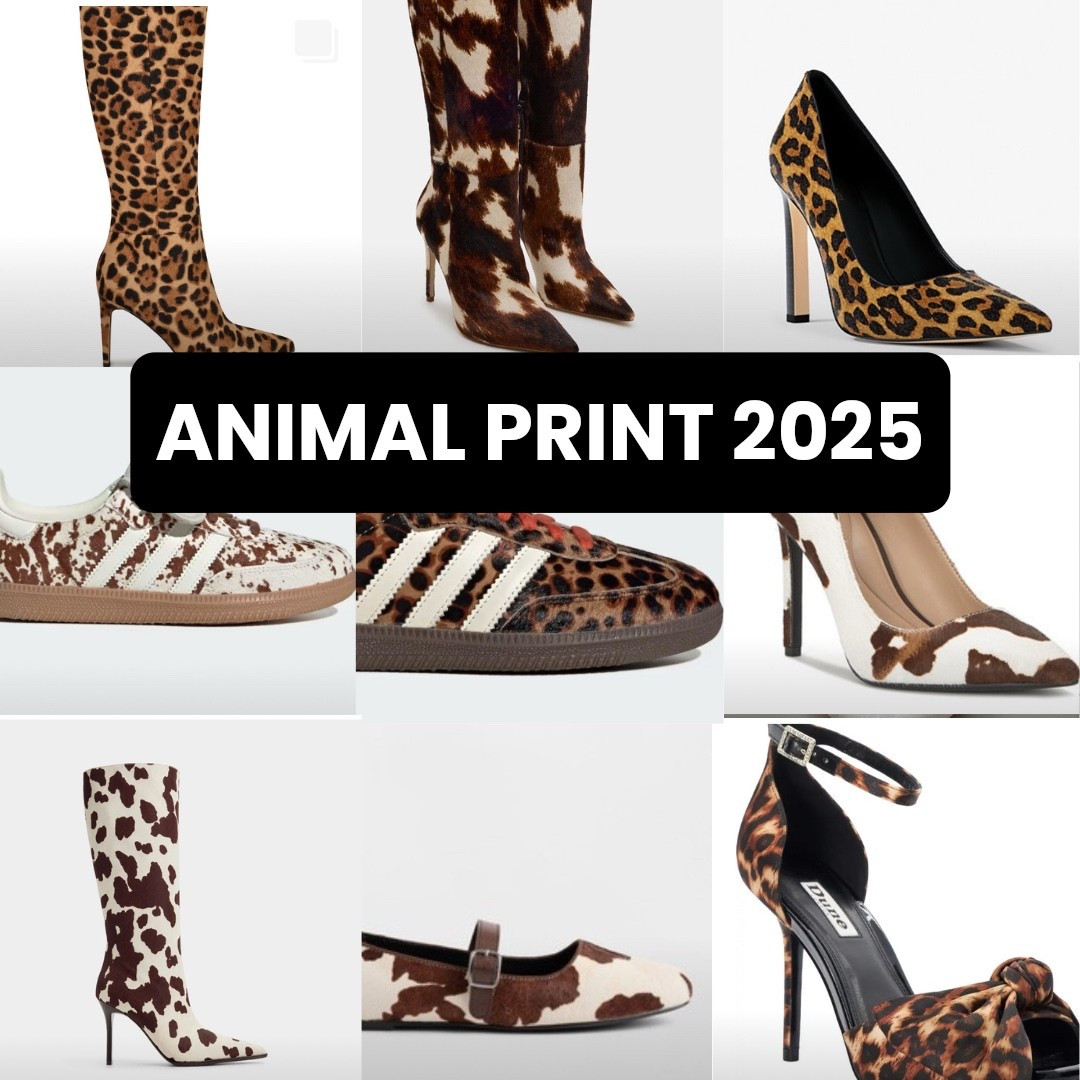 I love a great animal print and I am so happy that they are a huge trend for 2025!! Check out some of my fav shoes!👠 

#LTKShoeCrush #LTKOver40 #LTKStyleTip