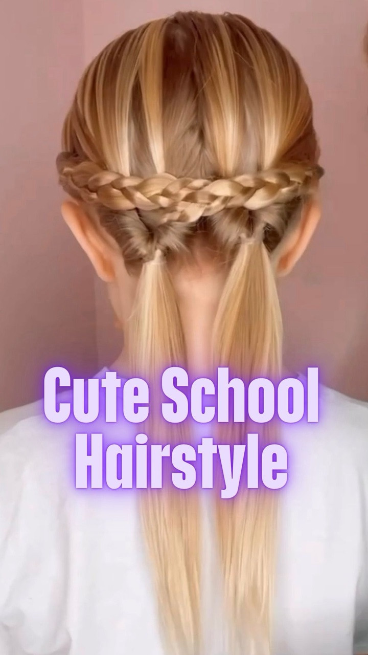 CUTE SCHOOL HAIRSTYLE 💜 This is a cute hairstyle for girls for school! Excited to share my favorite hair products with you, too! Love for you to follow us for daily hairstyles!

#LTKBeauty