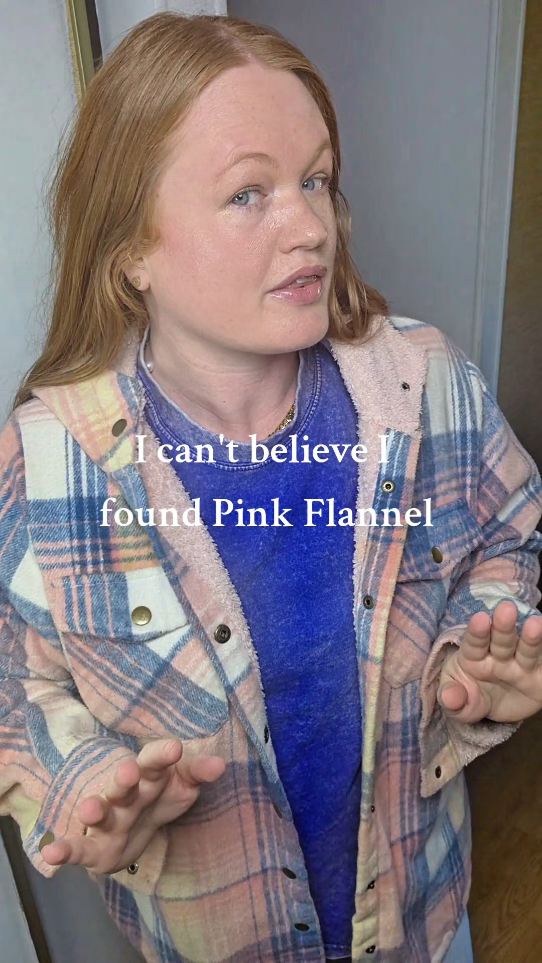 It is so hard to find a good pink plaid jacket. This one is pink plaid with a pink teddy bear plush lining.

#LTKSeasonal #LTKFindsUnder50 #LTKStyleTip