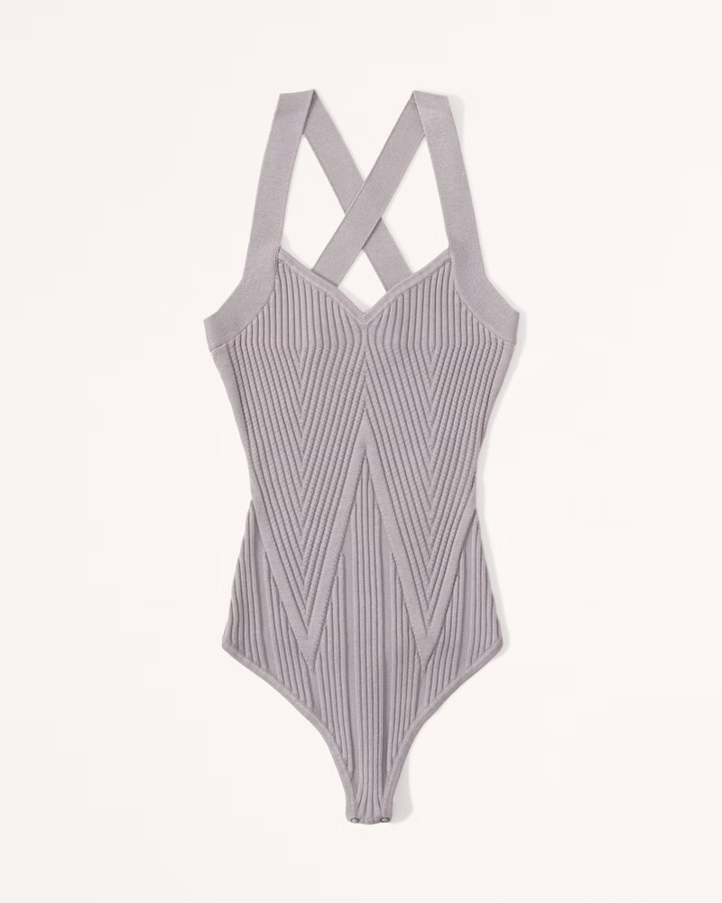 Sweetheart Cross-Back Bodysuit | Abercrombie & Fitch (US)