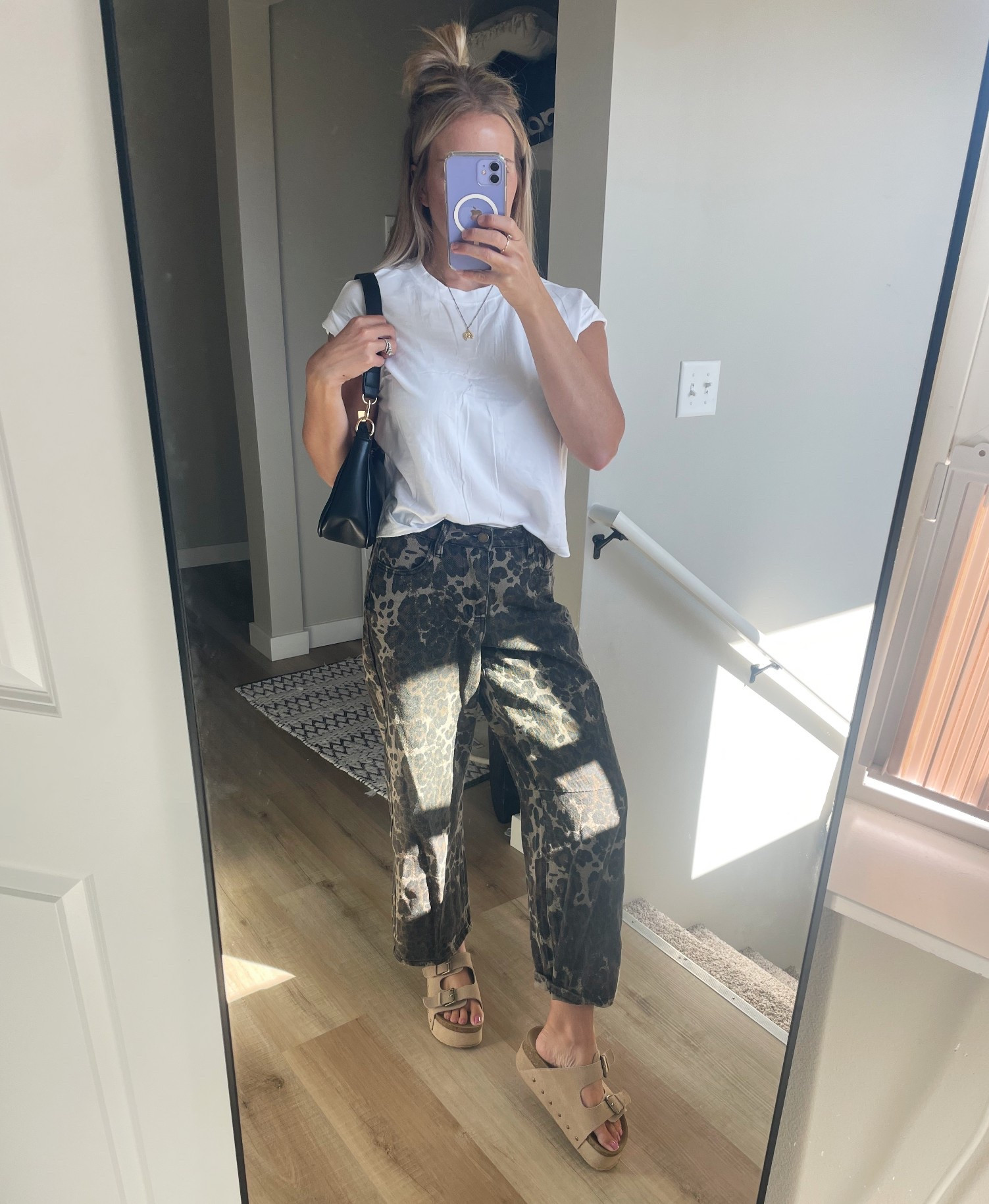 Fall outfit from Amazon. Wearing top and pants in size small. These platform sandals are my favorite shoes right now. 

#LTKShoeCrush #LTKStyleTip #LTKFallSale