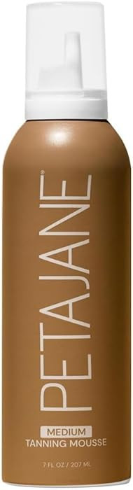 Medium Tanning Mousse 7oz - Made in the USA - Streak-Free, Fast-Absorbing, Lightweight, Vegan, Su... | Amazon (US)