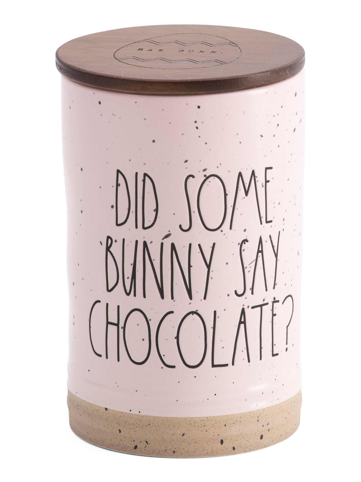 Did Some Bunny  Say Chocolate Canister | TJ Maxx