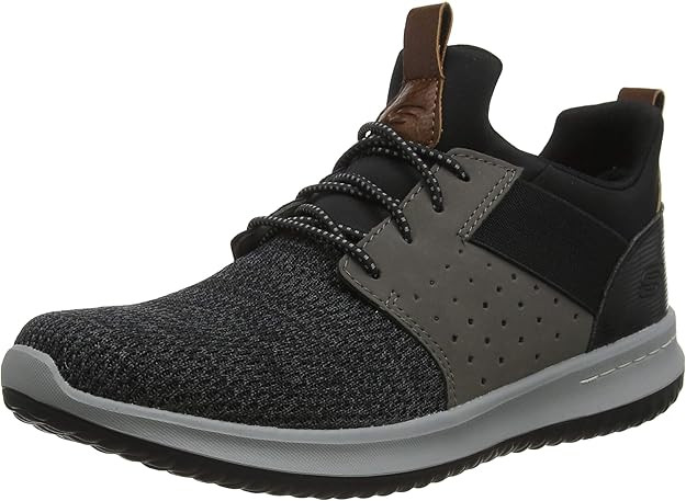 Skechers Men's Classic Fit-Delson-Camden Sneaker | Amazon (US)