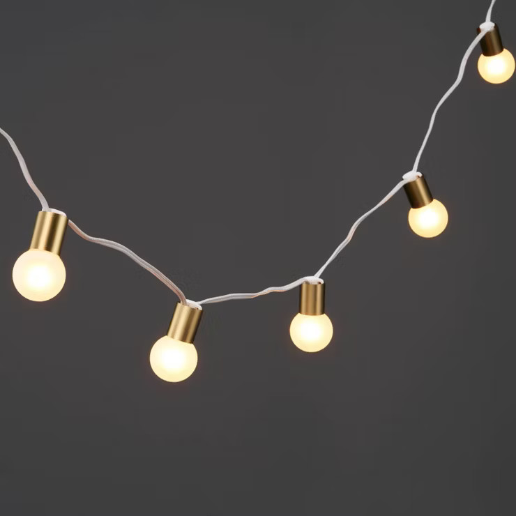 10ct G40 Globe String Lights Clear - Wondershop™ | Target