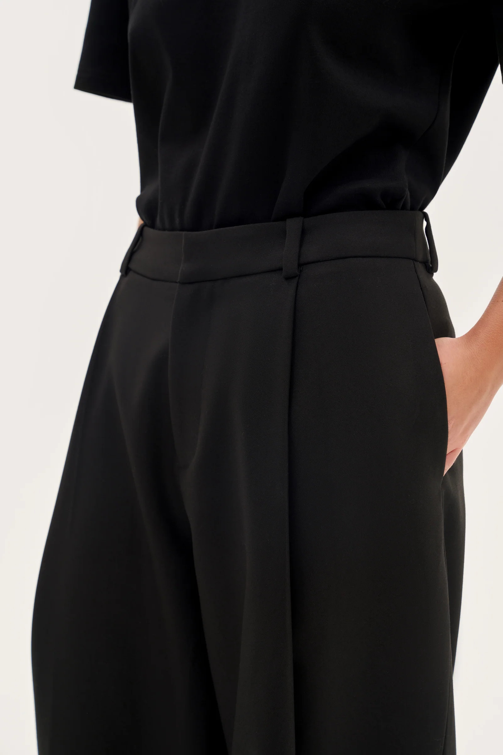 Tailored Every Wear Trousers - Black | Maebe UK