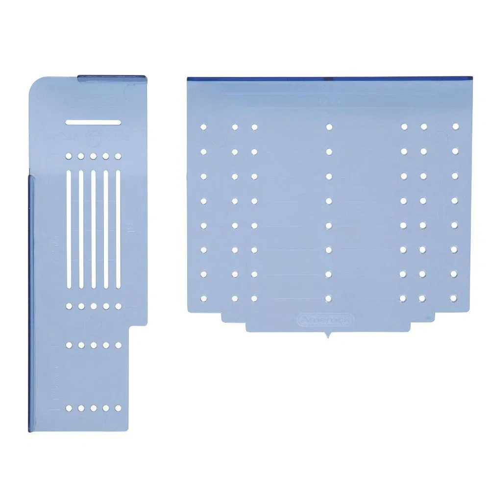 Amerock Cabinet Hardware Door and Drawer Installation Template & Reviews | Wayfair | Wayfair North America