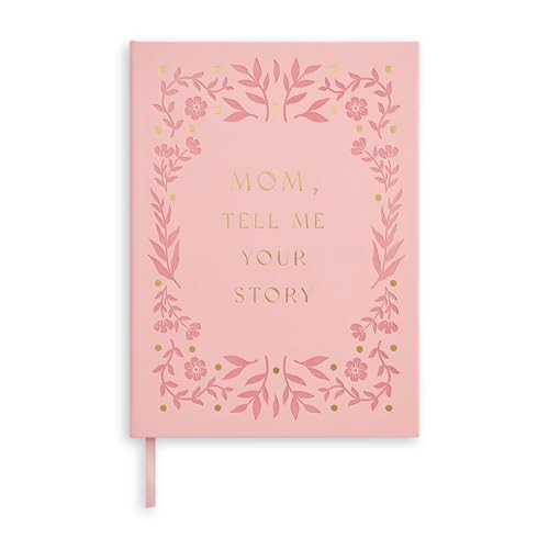&And Per Se Mom Life Story Journal – Guided Journal for Mom with 250+ Prompts, Women’s Day Gift Idea, Mother’s Day Birthday Christmas Gift, Linen Hardcover Keepsake Book – 7.5'' x 10'' (Pink) | Amazon (US)