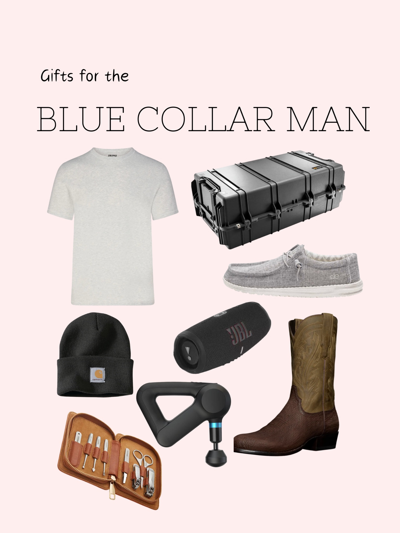 gift guide for the blue collar man in your life 