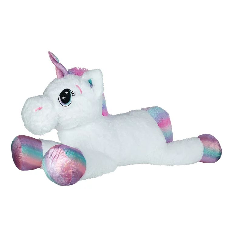 Ready to Hug™ 40” White Unicorn Plh Stuffed Animal | Walmart (US)