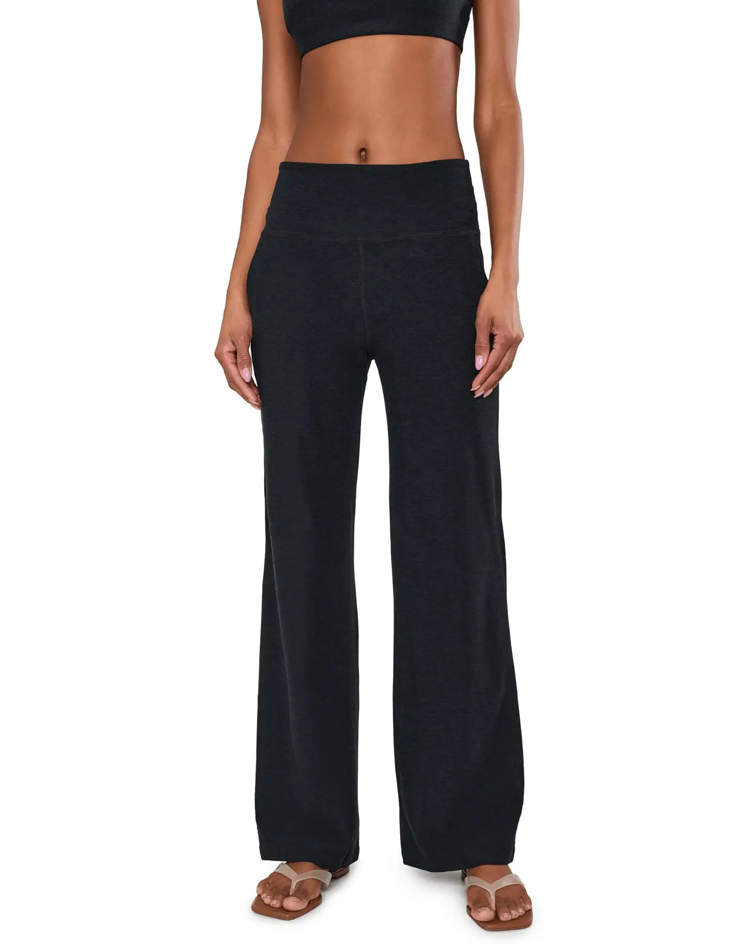 Women's Beyond Yoga Spacedye Laid Back Wide Leg Pants | Zappos.com