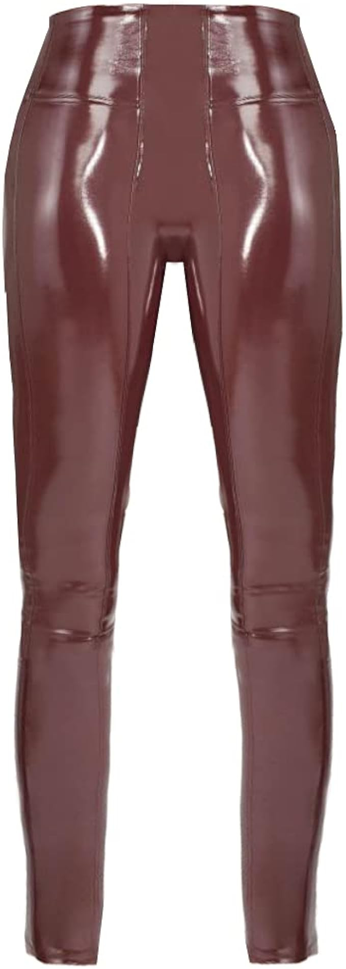 SPANX Women's Faux Patent Leather Leggings | Amazon (US)