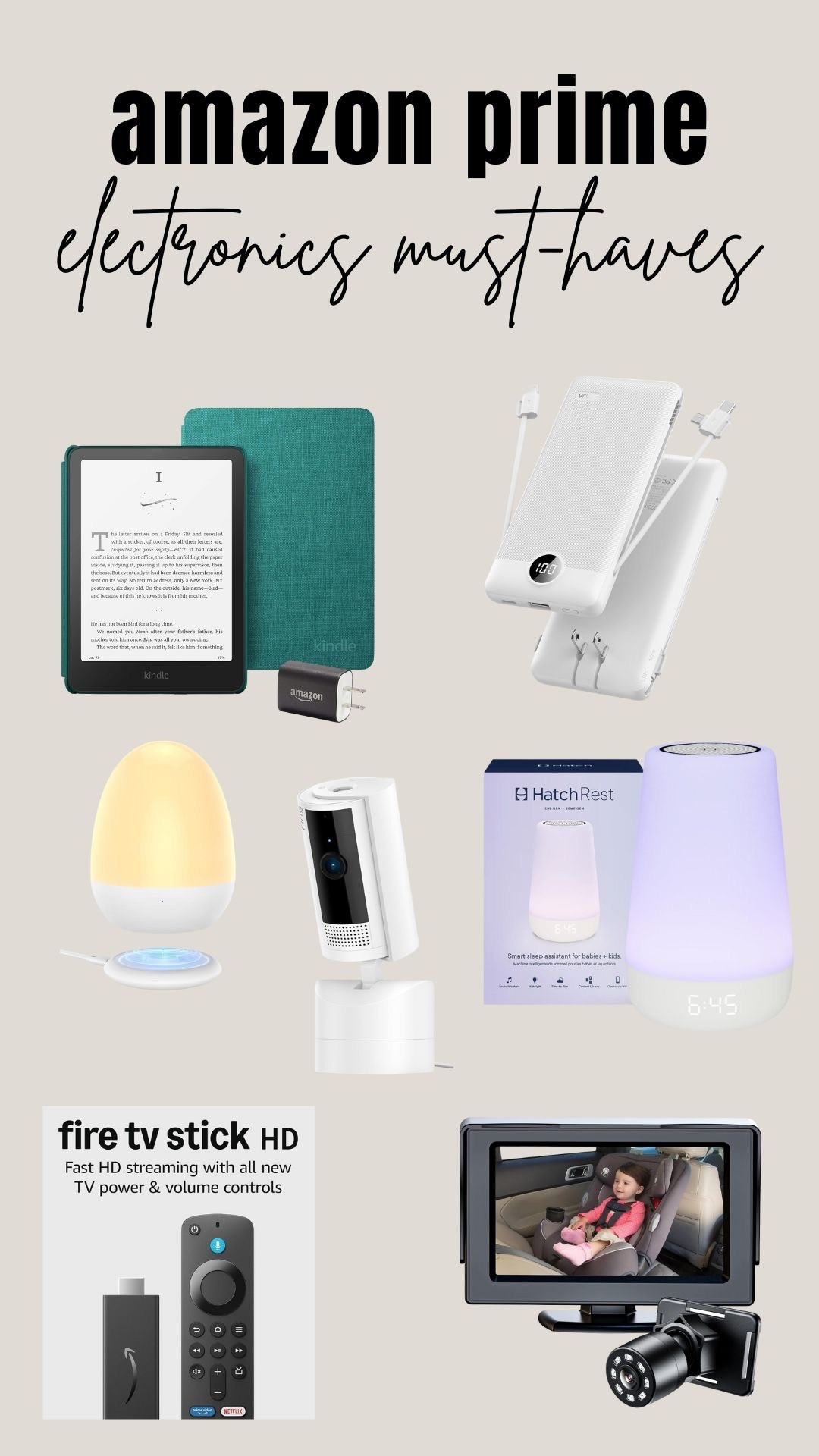 Electronics on sale for prime day that we have and love 