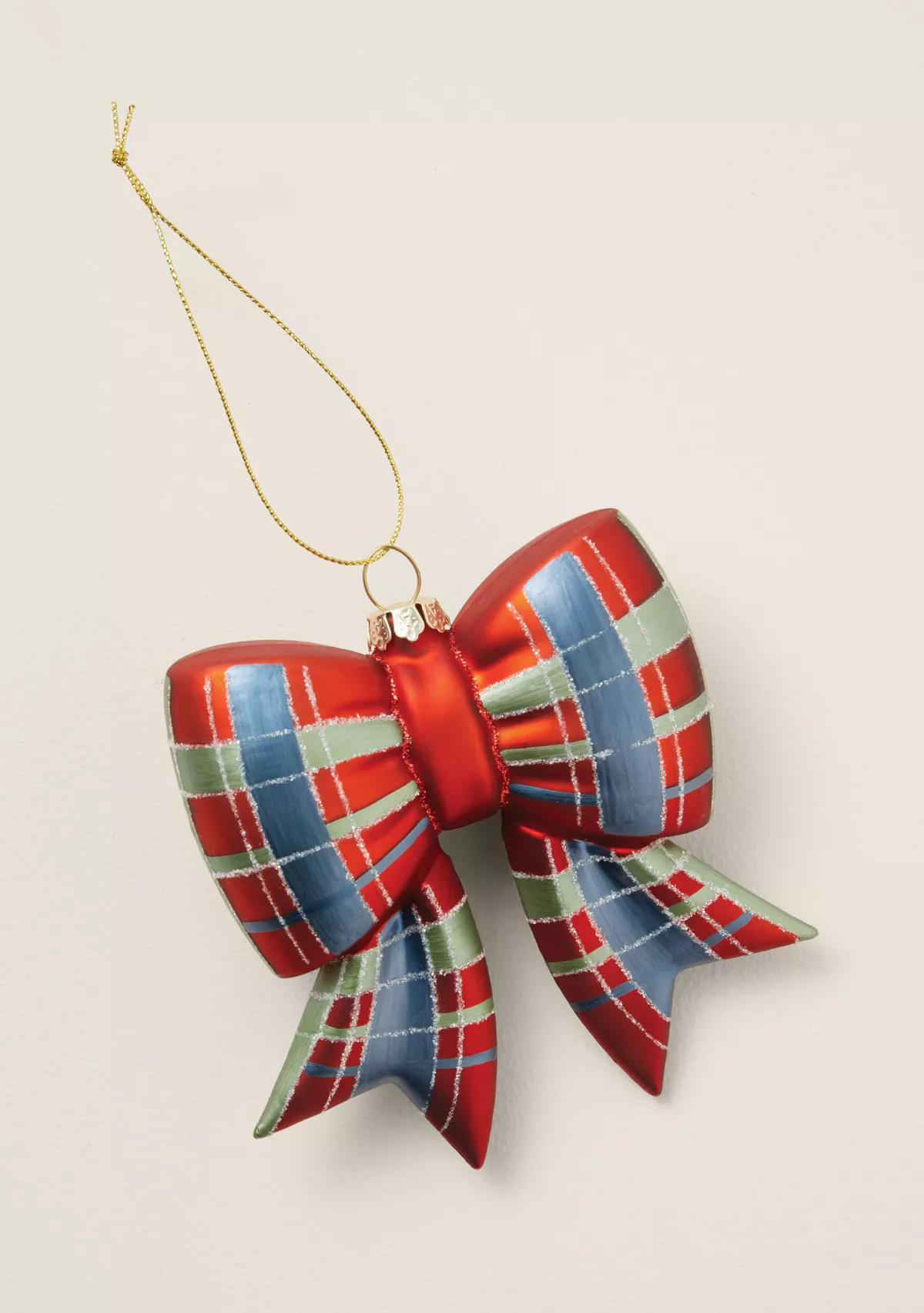 Sewing Down South x Crown & Ivy™ Plaid Bow Ornament | Belk