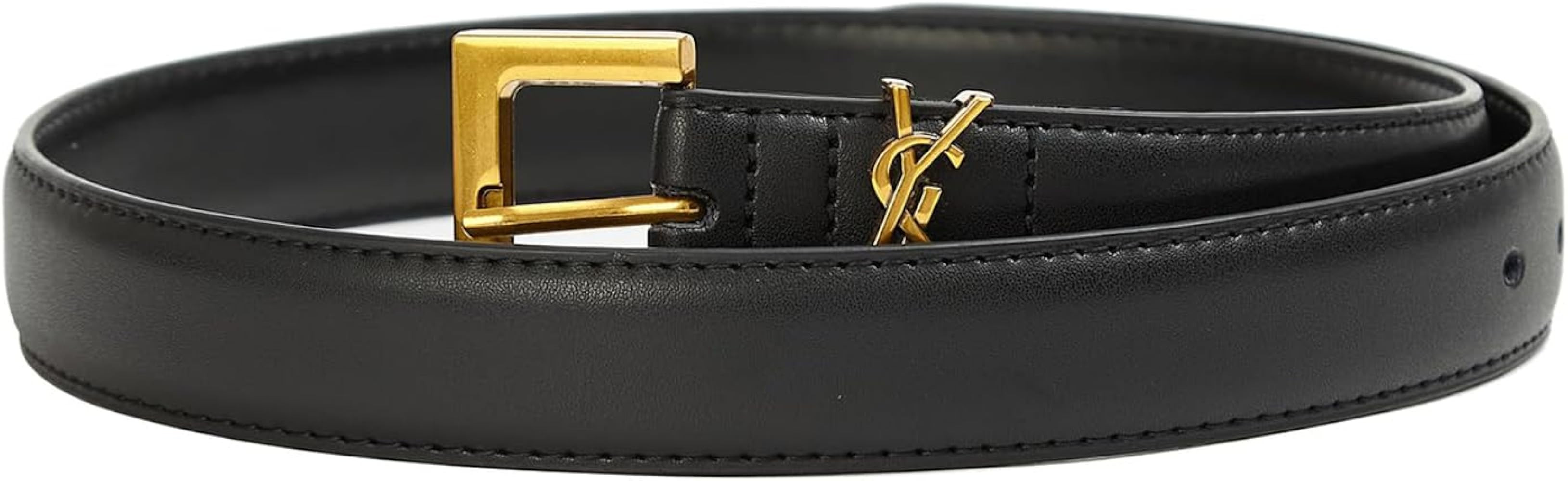 Fashion Women’s 2.8cm Wide Leather Belt Designer Luxury Belts for Jeans Pants Dresses with Gold... | Amazon (CA)