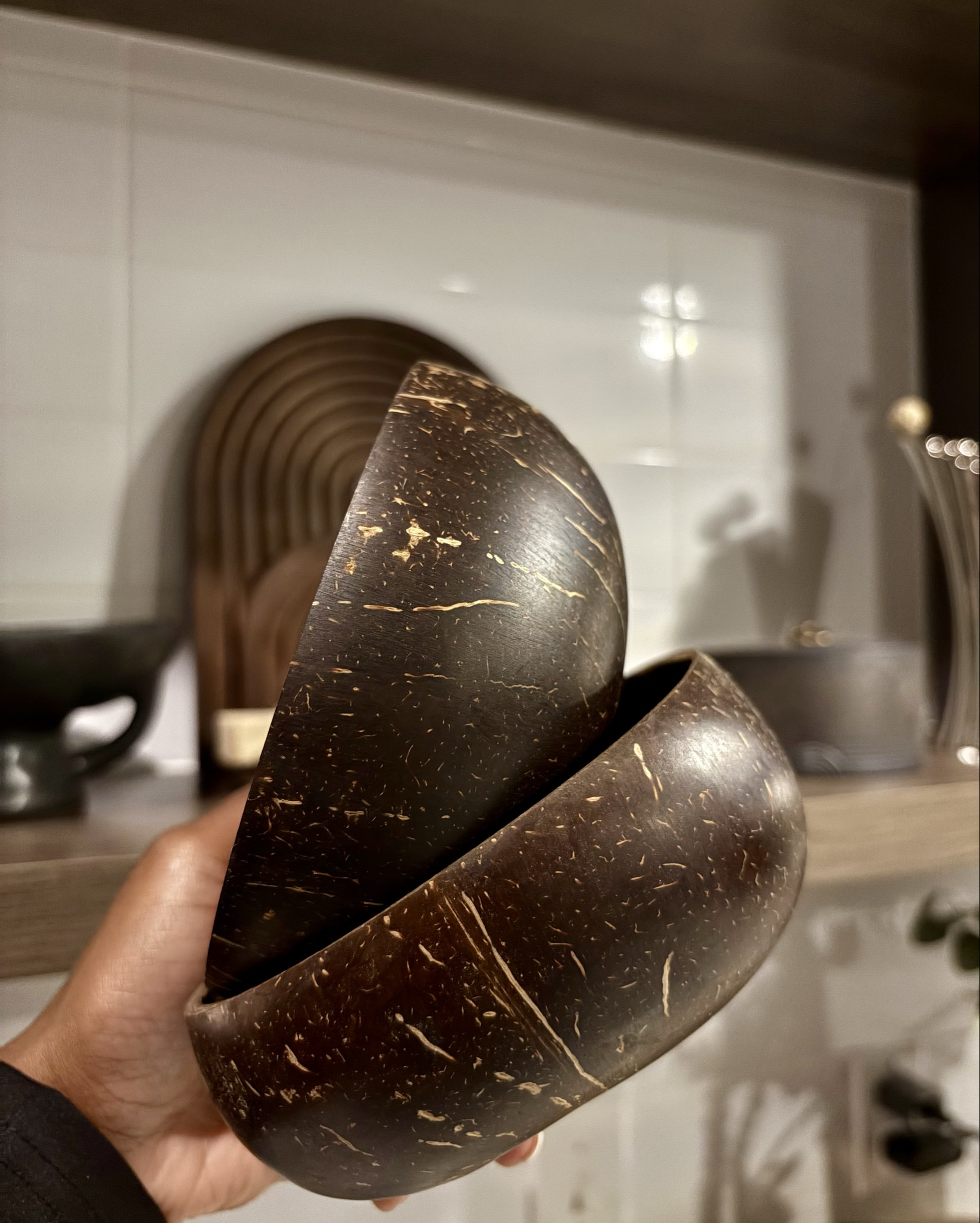 Wait… #SHEINHOME is a thing. 
Found these “natural style” coconut bowls and European style ceramic coffee spoons. I loveeeeee🤎🙂‍↕️ #home

#LTKParties #LTKFindsUnder100