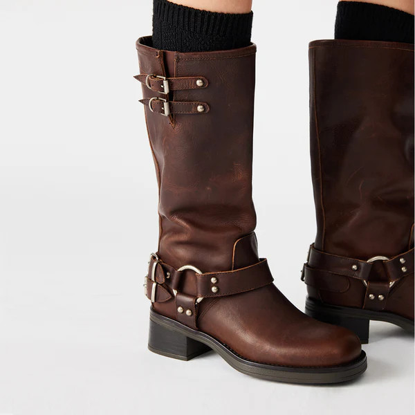 ASTOR BROWN LEATHER | Steve Madden (Canada)