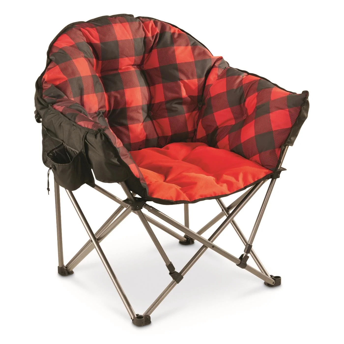 Guide Gear Club Camping Chair, Oversized, Portable, Folding with Padded Seats, 500-lb. Capacity -... | Walmart (US)