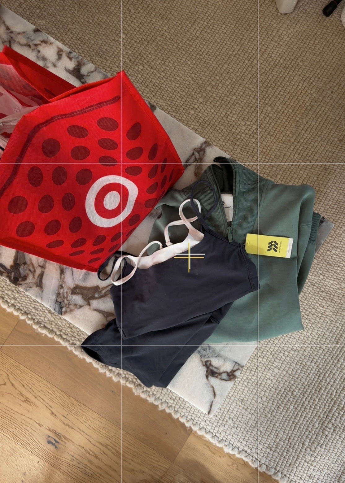 #targetpartner the red bag that stays with me through every design 🍂 A few new pieces for my mornings, workouts, and everything in between!

@target