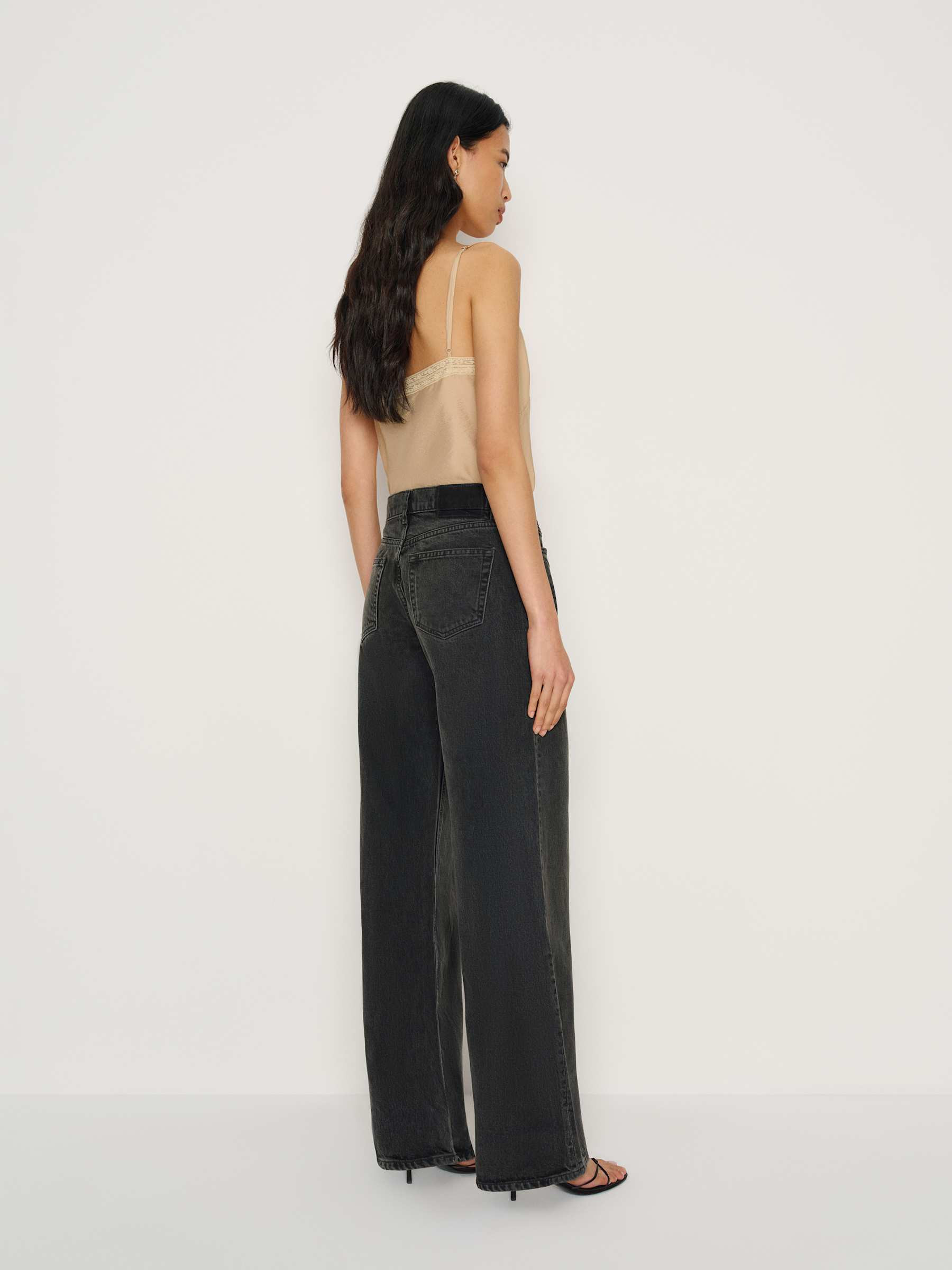 Cary Low Rise Slouchy Wide Leg Jeans | Reformation (Global)