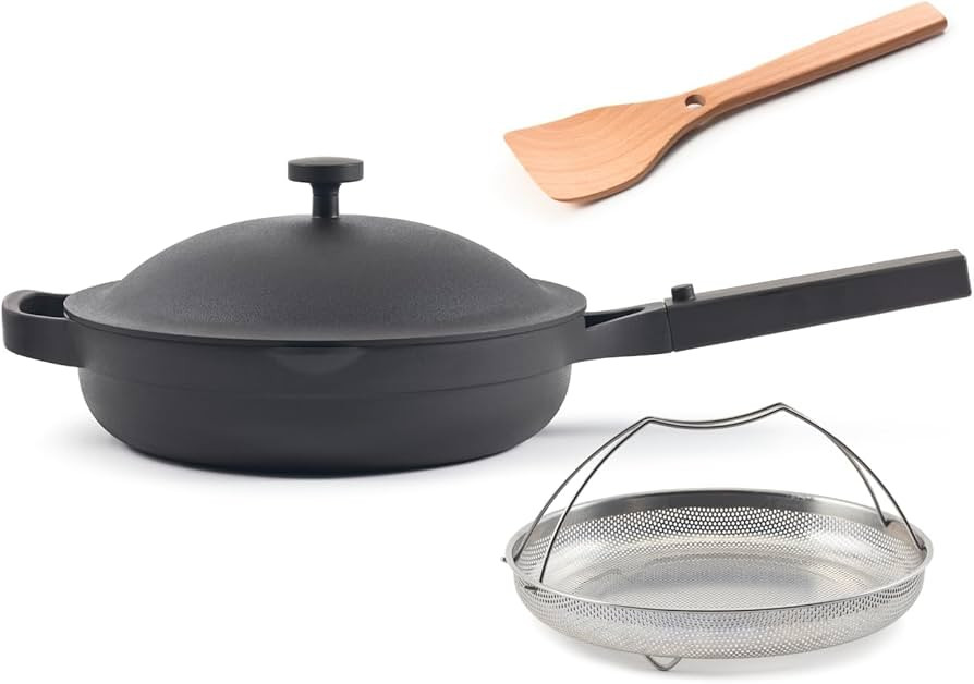 Our Place Always Pan 2.0 | 10.5" Ceramic Pan with Modular Lid, Steamer Basket & Spatula | Patente... | Amazon (US)