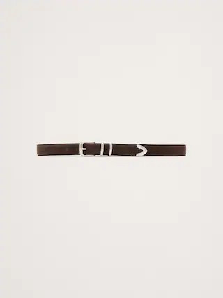 Nubuck Leather Ranger Belt | Banana Republic (US)