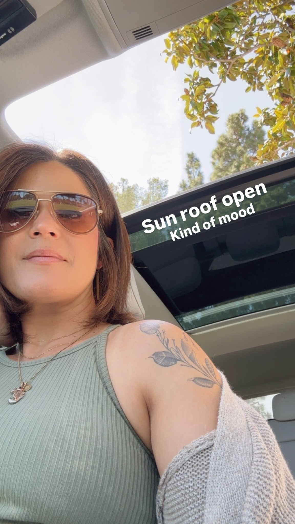 When it’s a beautiful day, the sunroof is open, and the sunnies are the best  

#LTKSeasonal #LTKOver40 #LTKActive