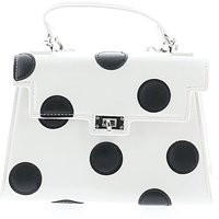 melie bianco Satchel: White Polka Dots Pattern Bags | ThredUp (US)