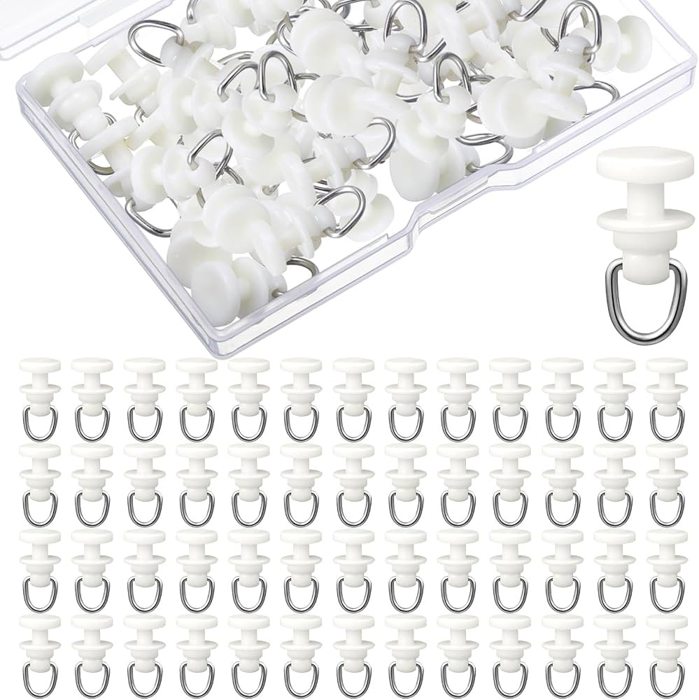 Plastic Curtain Track Glider Ceiling Sliding Curtain Track Hooks Drapery Curtain Rail Roller Carr... | Amazon (US)