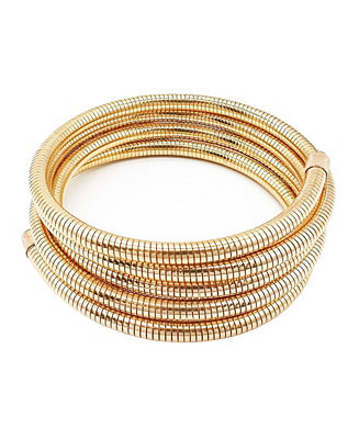 Flexible Coil Stack Bracelet | Macy's
