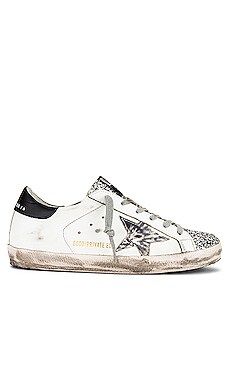 Golden Goose X REVOLVE Superstar Sneaker in White, Silver, & Black from Revolve.com | Revolve Clothing (Global)