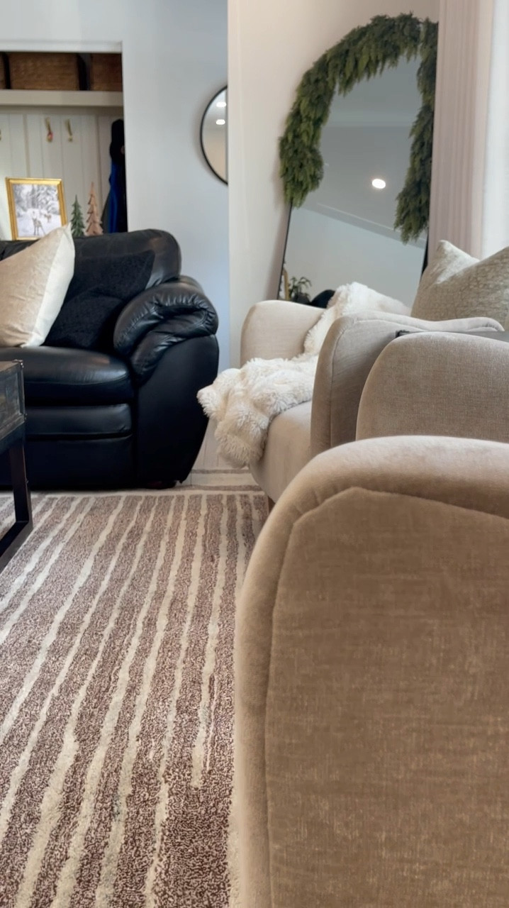 We recently added this stunning wool rug from RugsUSA to our living room! 

It adds texture, warmth, and coziness to our living room! The wool is an excellent choice for durability (BC kids), and ease of care. I can’t get over how it completely transforms the space 😍

Currently 20% off with code: WRAP20

Neutral Home Decor, Small Living Room Rugs, Neutral Area Rug, Kevin & Kate love rug, RugsUSA, new year refresh, winter refresh, living room makeover 

Linking some of my favourite neutral rugs 

Rug Details as shown:
RugsUSA x Kate & Kevin Love Designer collab
Villa Southwestern Wool Rug | 9x12 w/ premium rug pad underneath 

#LTKSaleAlert #LTKHome #LTKOver40