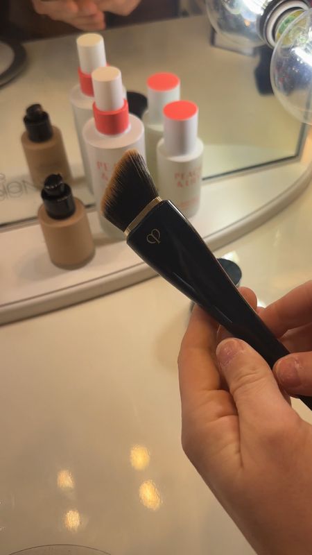 The most amazing foundation brush I’ve ever used on my skin and it’s from Cle De Peau. Distributes foundation evenly, no streaks and leaves an airbrushed flawless finish. 

#LTKFind #LTKstyletip #LTKbeauty