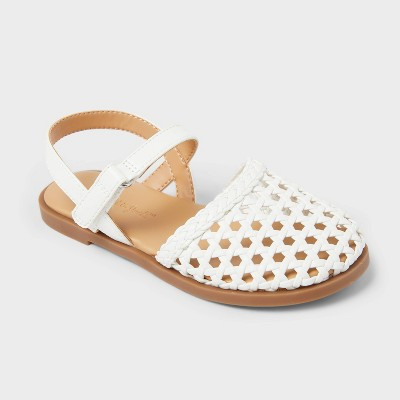 Toddler Makaya Sandals - Cat & Jack™ White 9T | Target