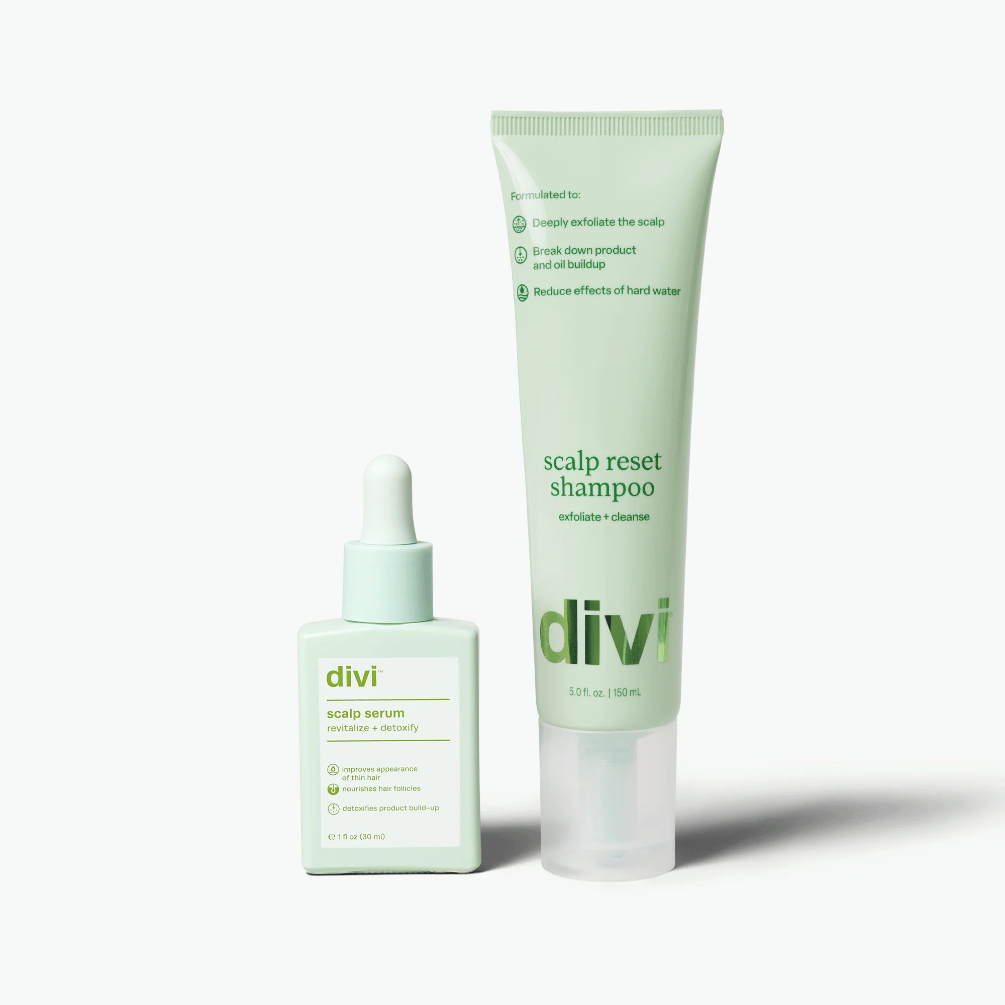 Scalp Serum & Scalp Reset Shampoo | Divi Scalp & Hair Health | Divi Official LLC