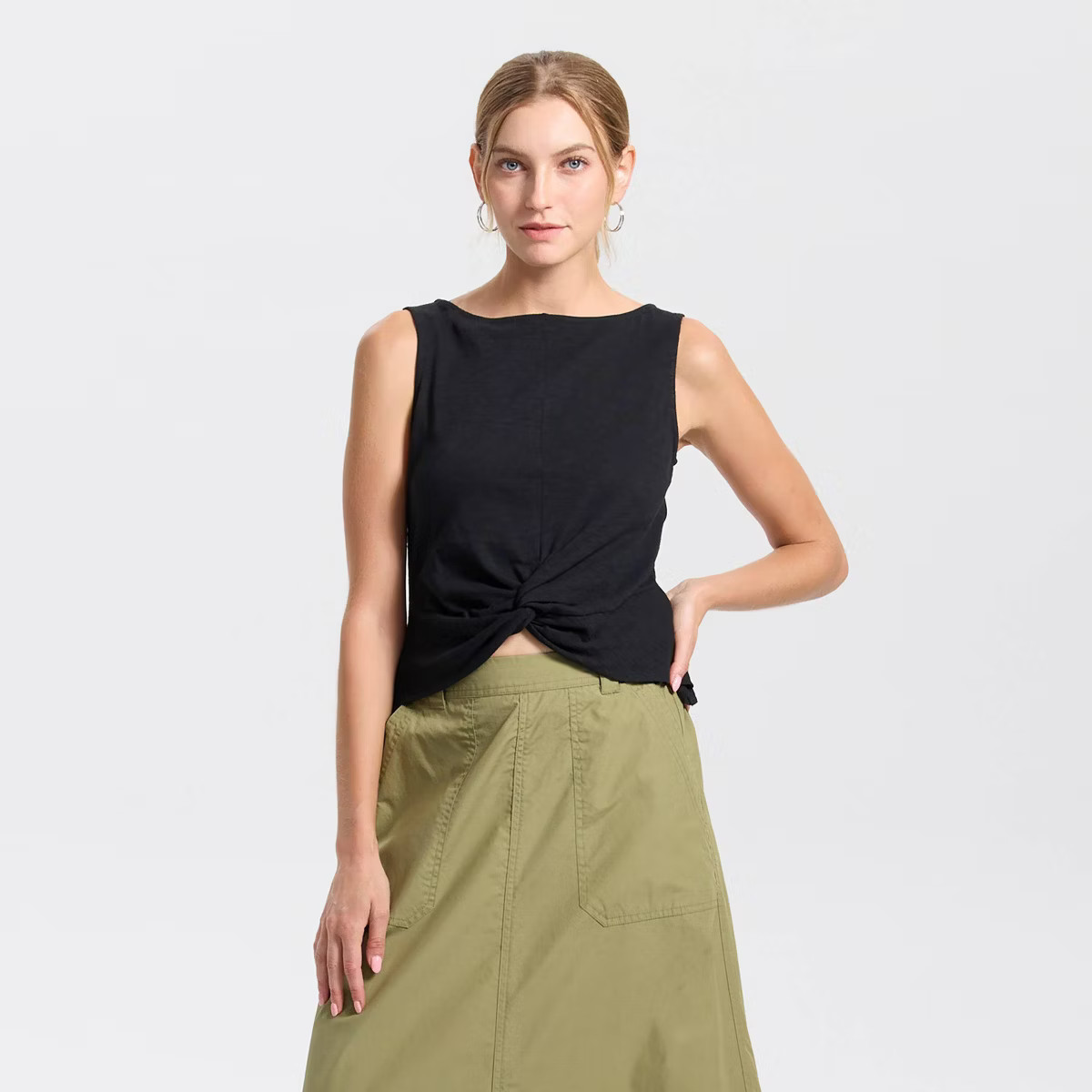 Women's Twist-Front Tank Top - Universal Thread™ | Target