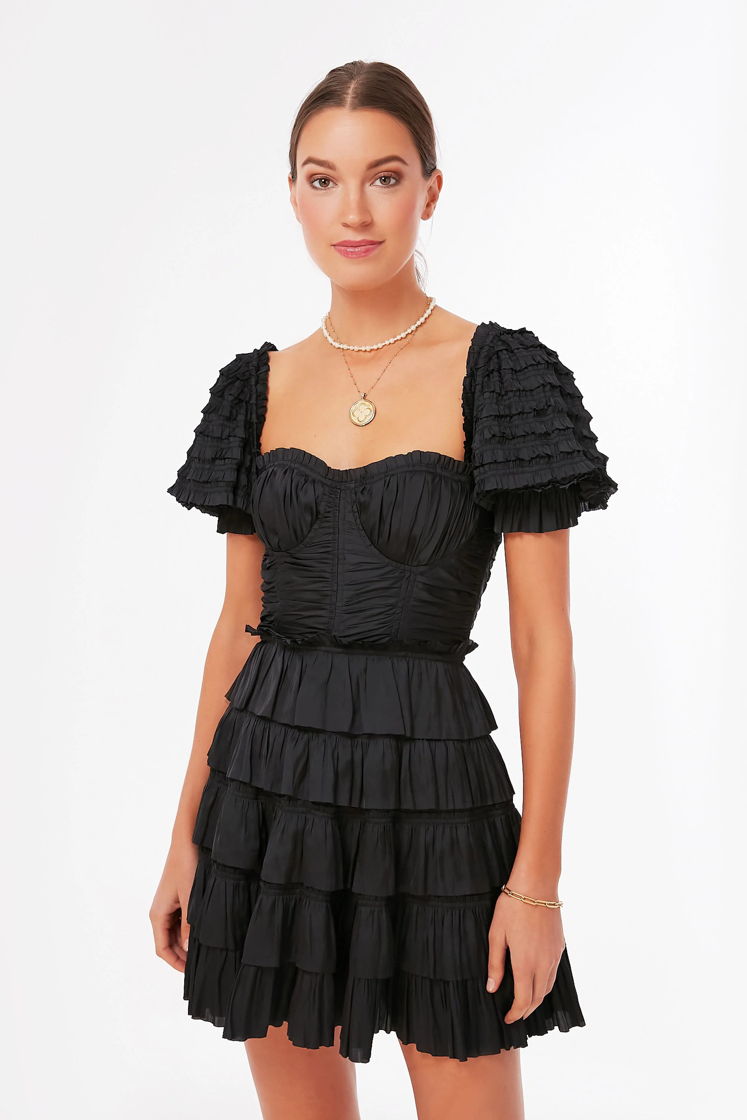 Noir Lucette Dress | Tuckernuck (US)